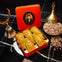 Carrot Slice Baklava Small Metal Box